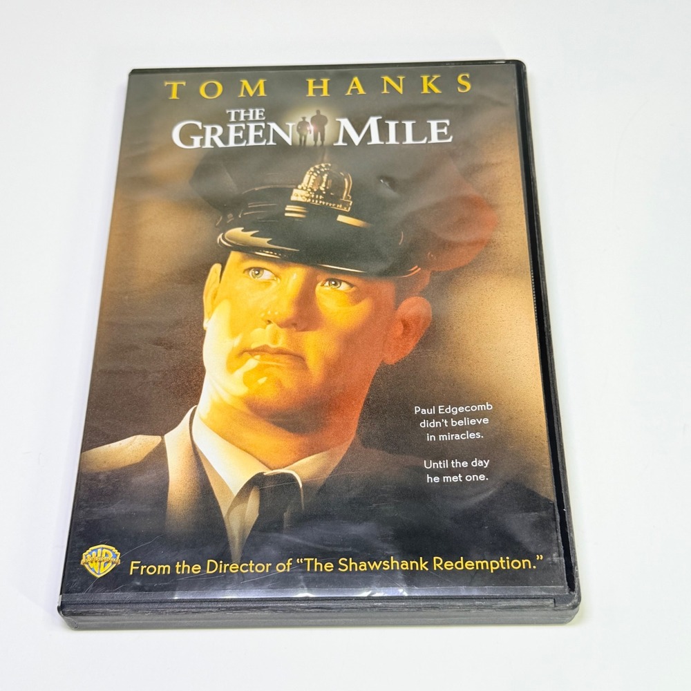 The Green Mile DVD‎ Tom Hanks Widescreen Stephen King Movie R Rated Warner Bros